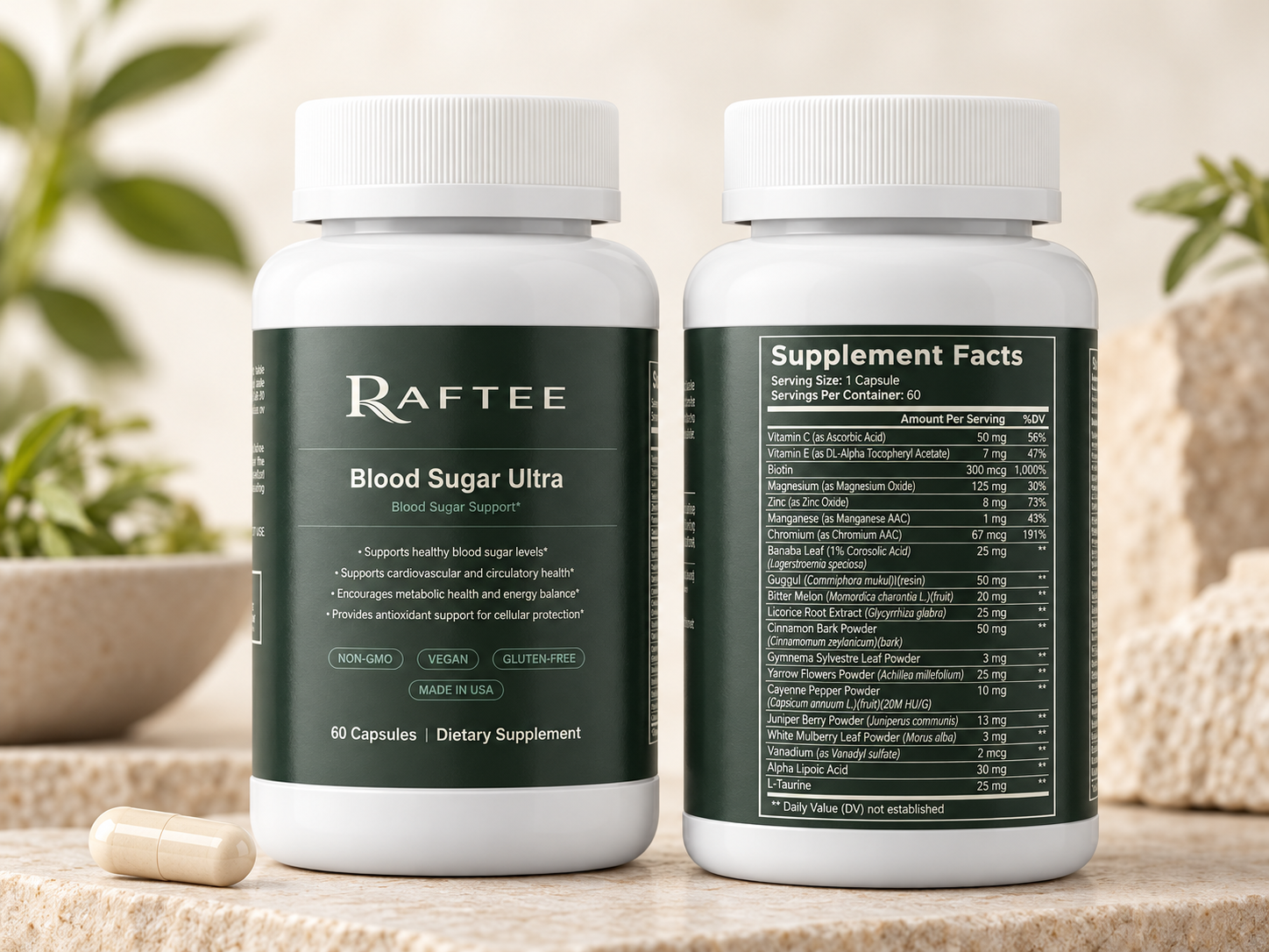 Raftee Blood Sugar Ultra PDP 6