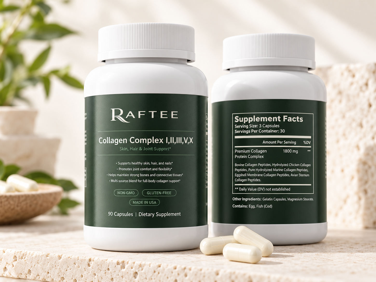 Raftee Collagen Complex PDP 6