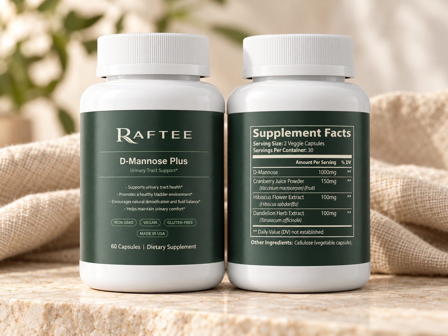 Raftee D Mannose Plus PDP 6