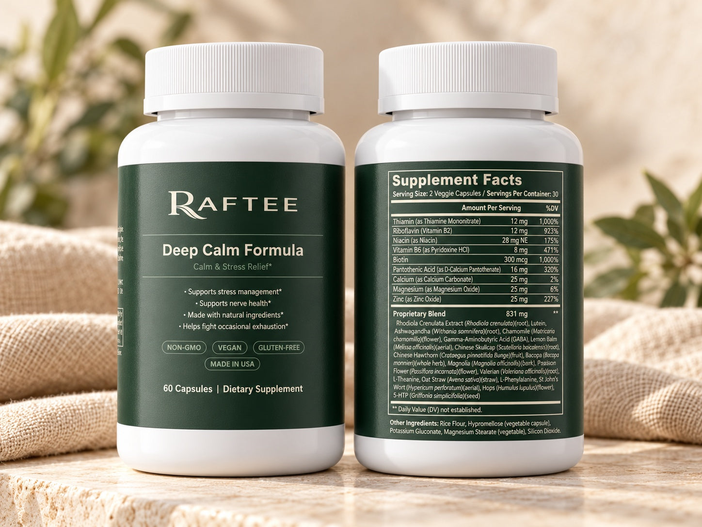 Raftee Deep Calm Formula PDP 6