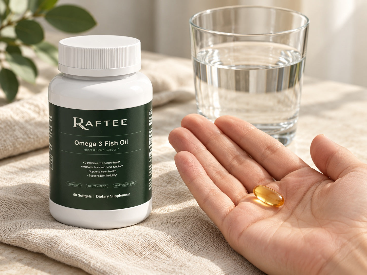 Raftee Omega 3 Fish Oil PDP 3