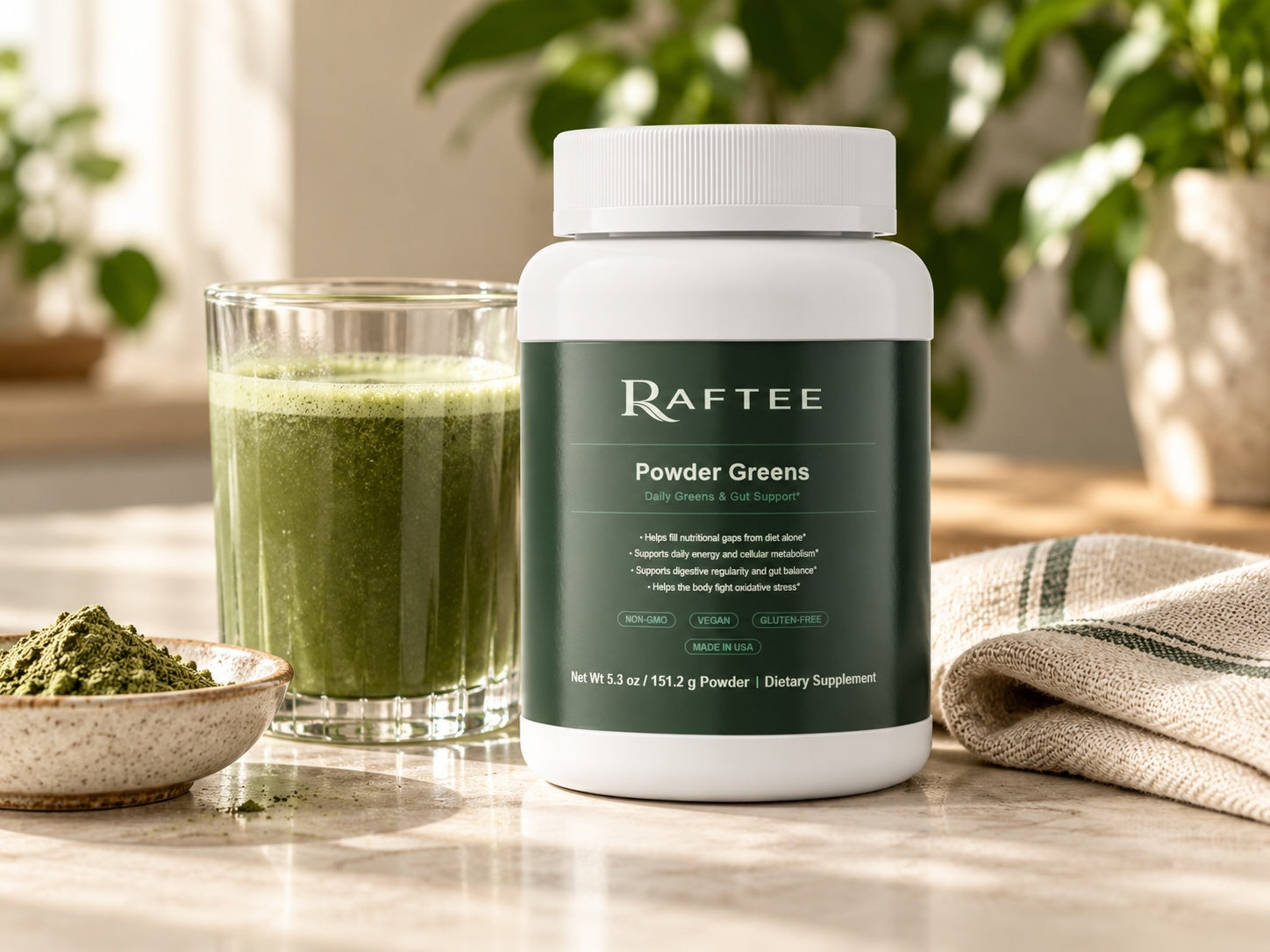 Raftee Powder Greens PDP 7