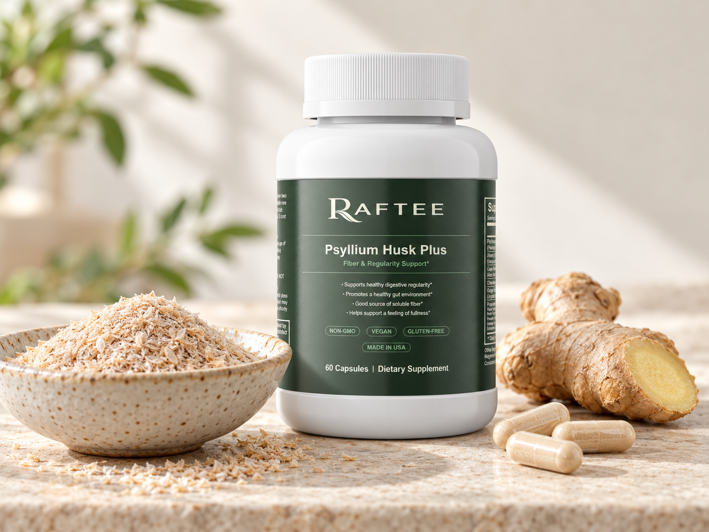 Raftee Psyllium Husk Plus PDP 2