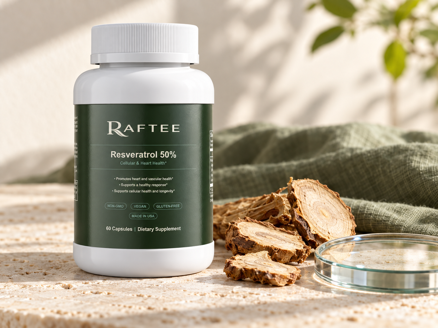 Raftee resveratrol-50 PDP 8