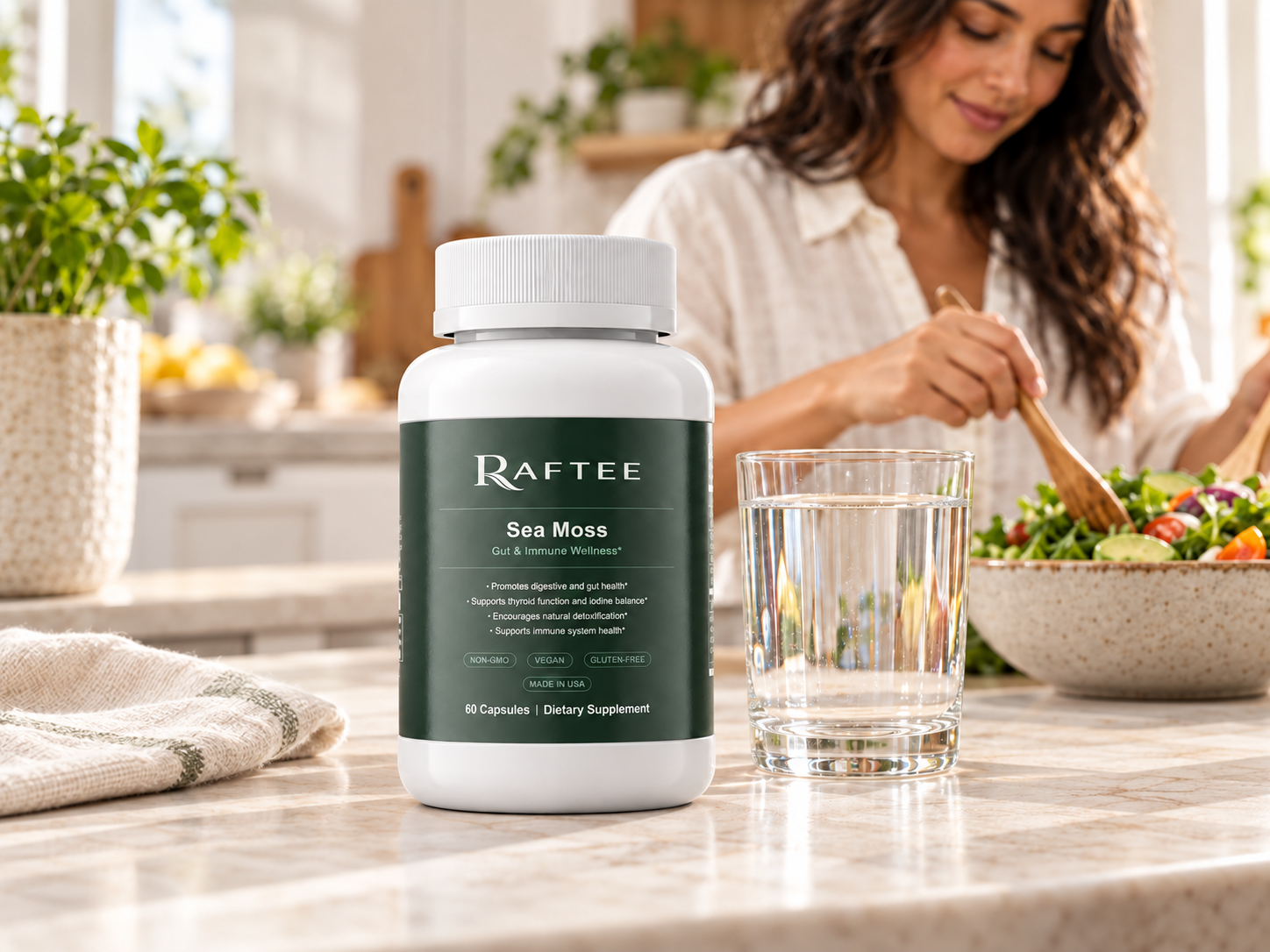 Raftee Sea Moss routine step 3