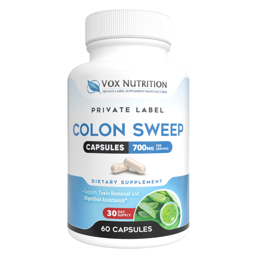 Raftee Colon Sweep – Botanical & Fiber Formula | 60 Capsules
