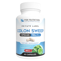 Raftee Colon Sweep – Botanical & Fiber Formula | 60 Capsules