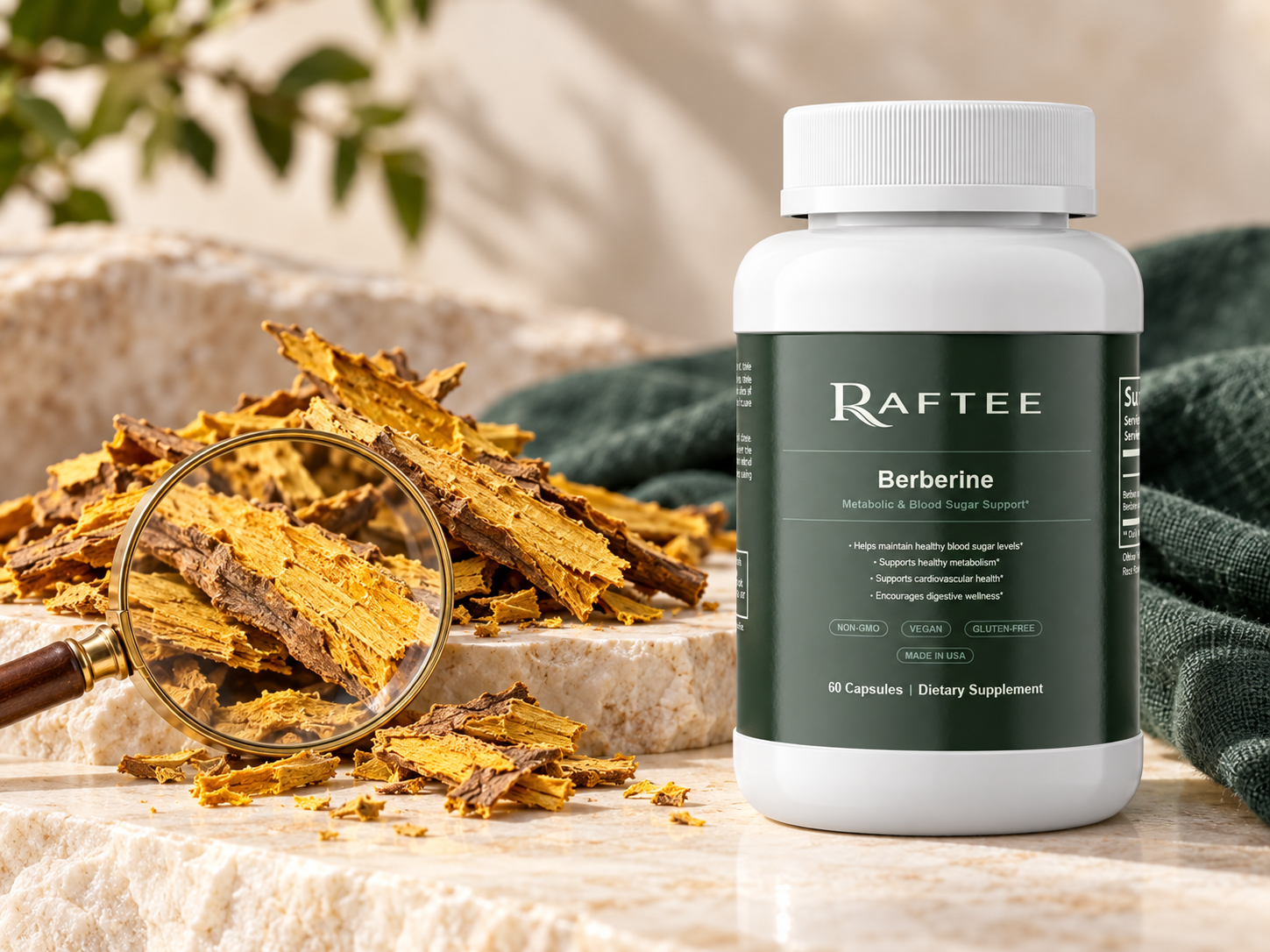 Raftee berberine PDP 8