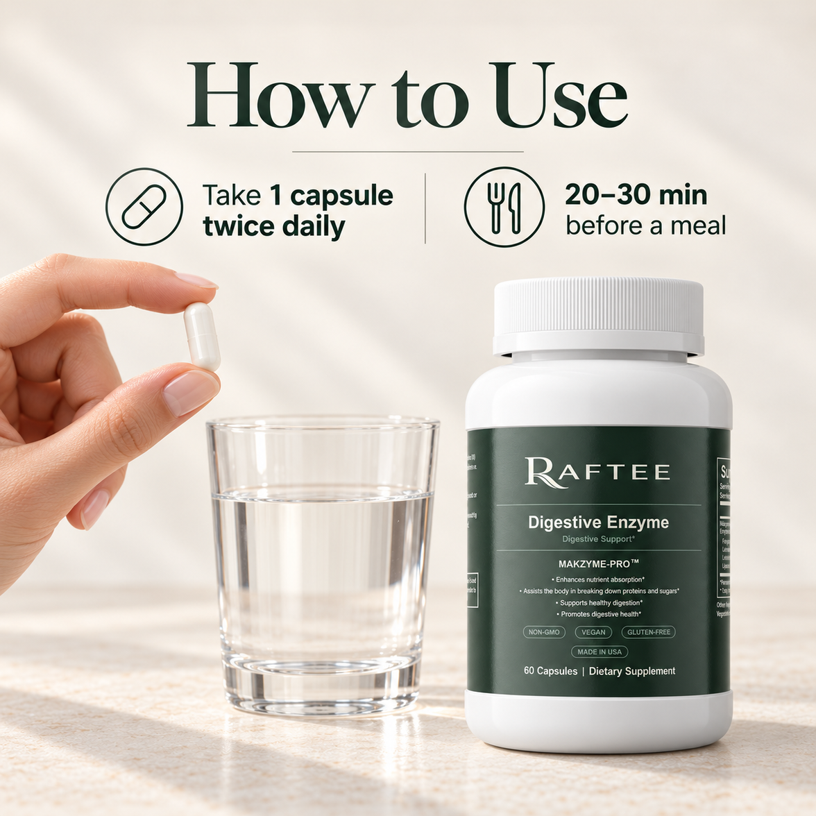 Raftee Digestive Enzyme gallery 5 of 7