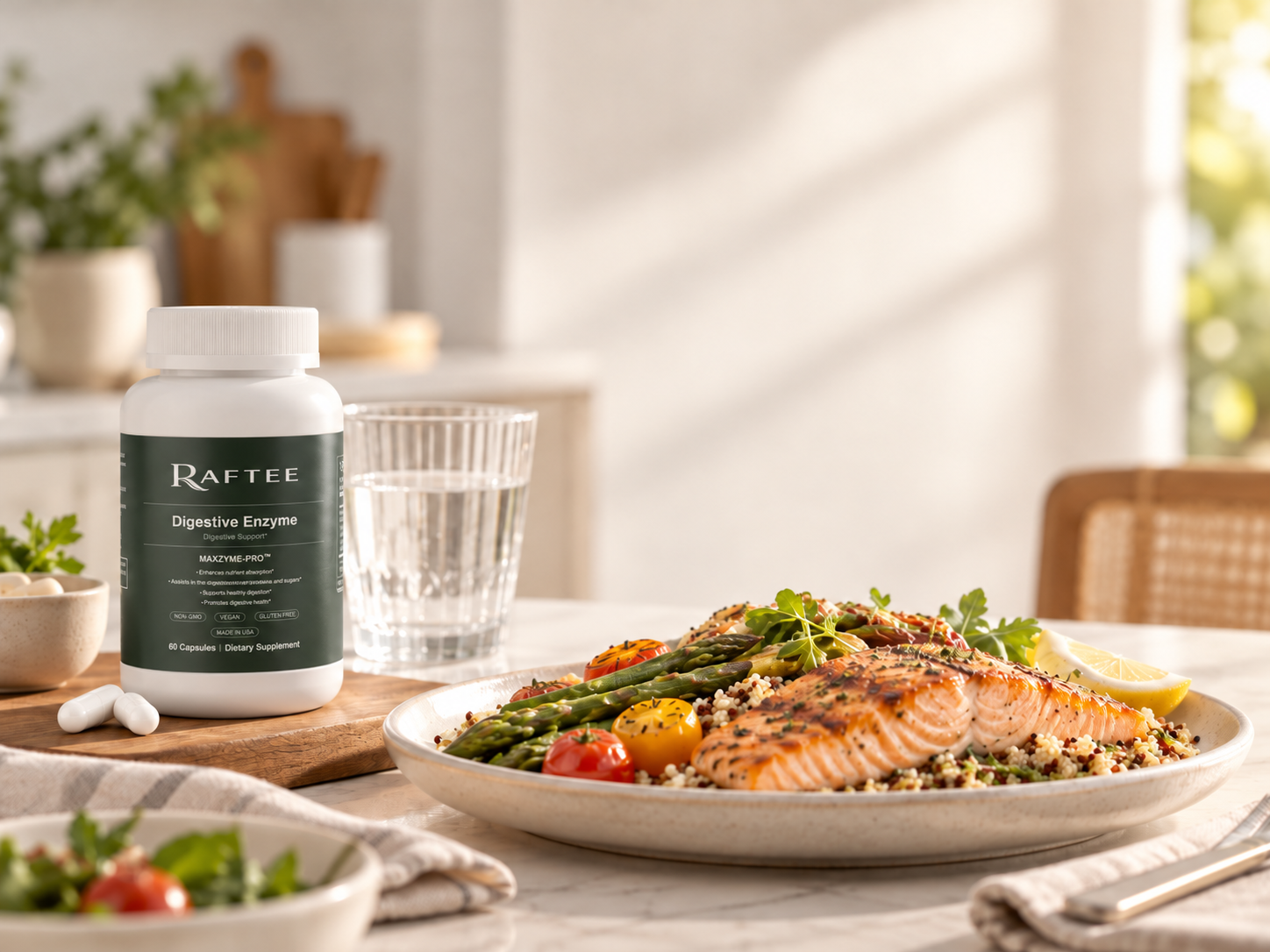 Raftee Digestive Enzyme — How to Use step 2