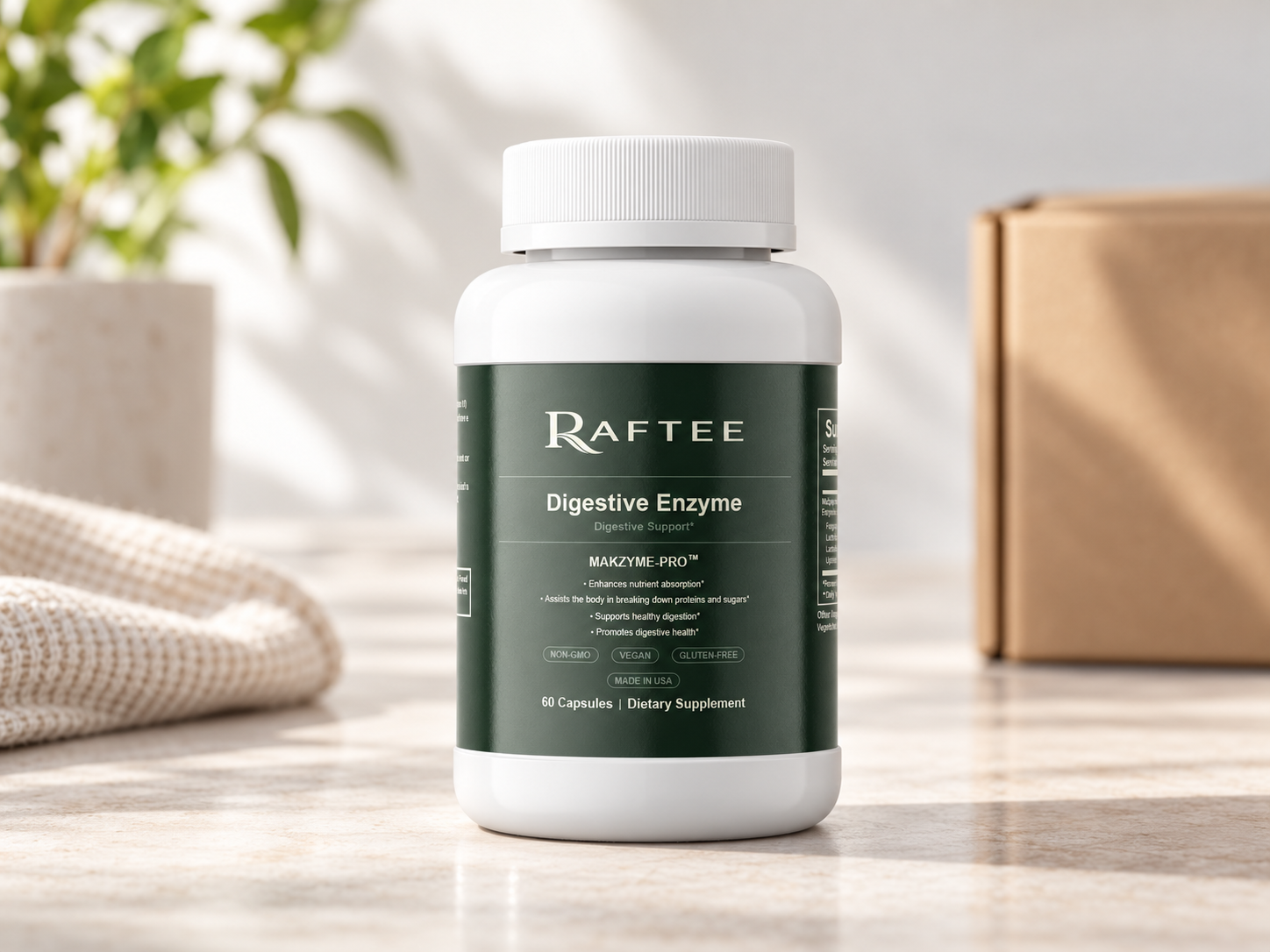 Raftee Digestive Enzyme — Quality and Transparency