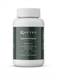 Raftee digestive enzyme white background product hero