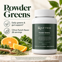 Raftee Powder Greens key features