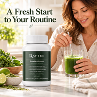 Raftee Powder Greens daily routine