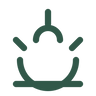 Raftee minimal calm outline icon