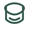 Raftee minimal cinnamon outline icon