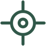 Raftee minimal focus outline icon