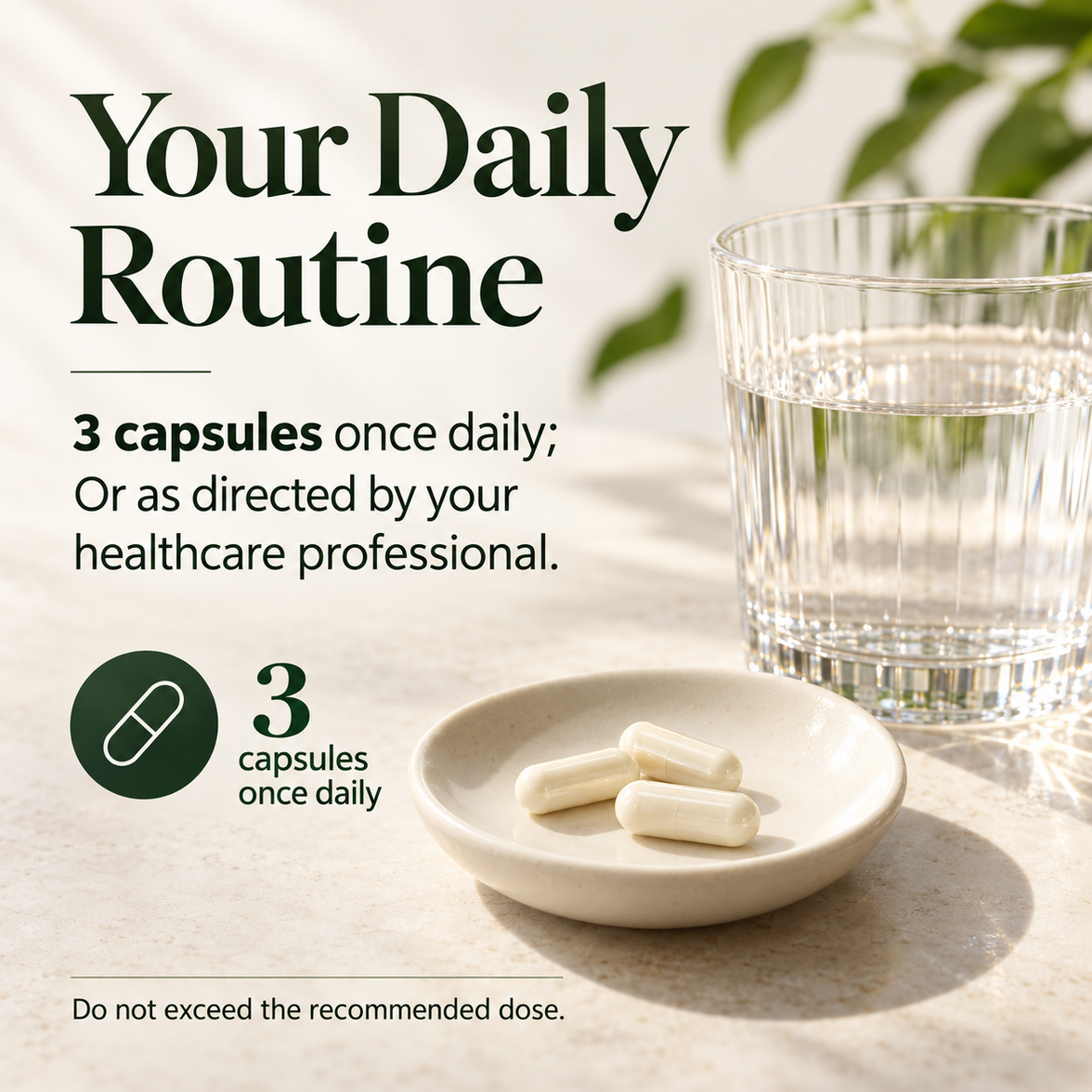 Raftee Magnesium Glycinate suggested use