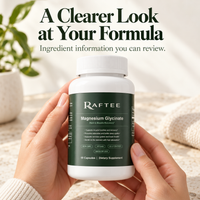 Raftee Magnesium Glycinate ingredient transparency