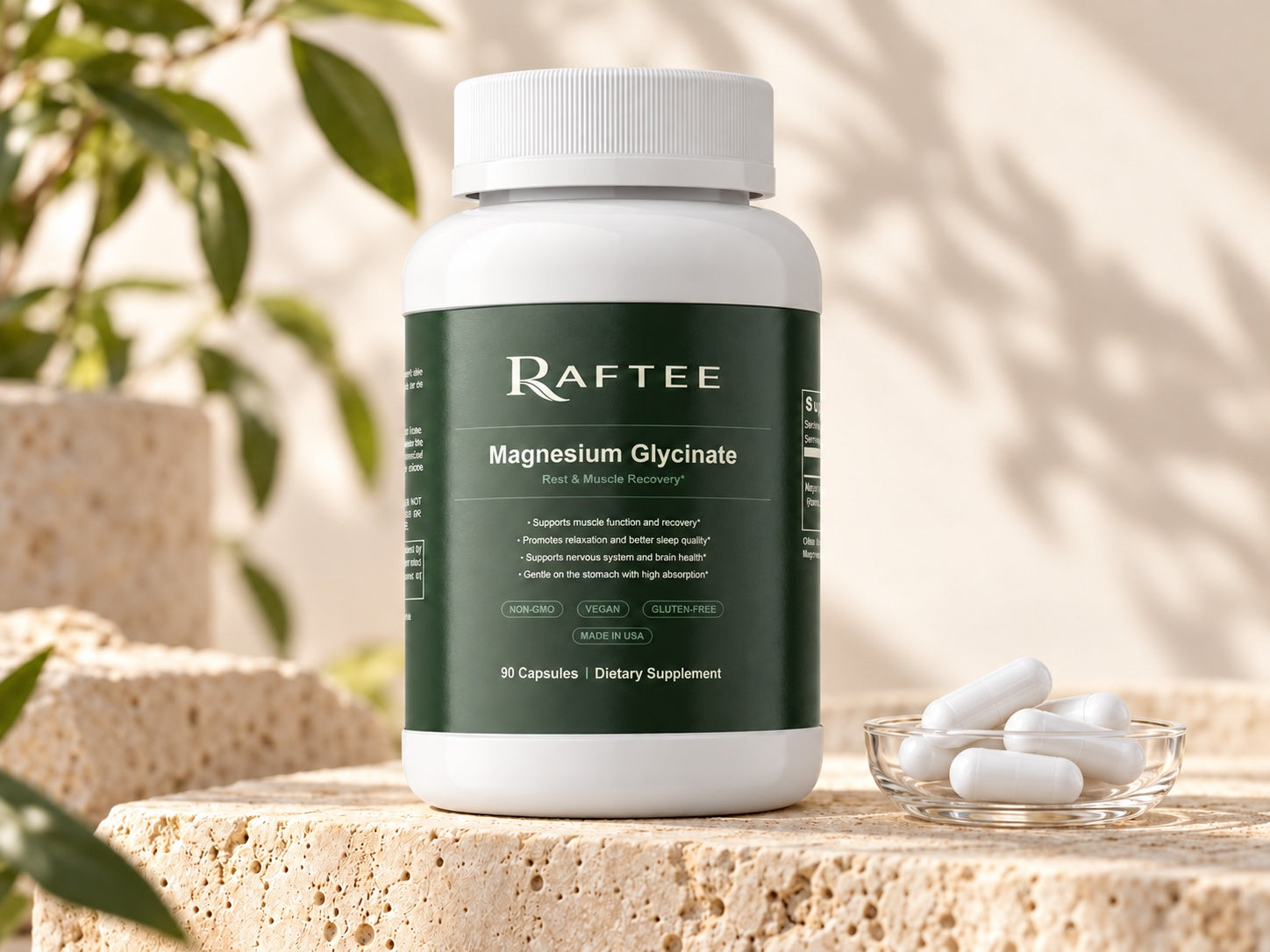 Raftee Magnesium Glycinate PDP 1