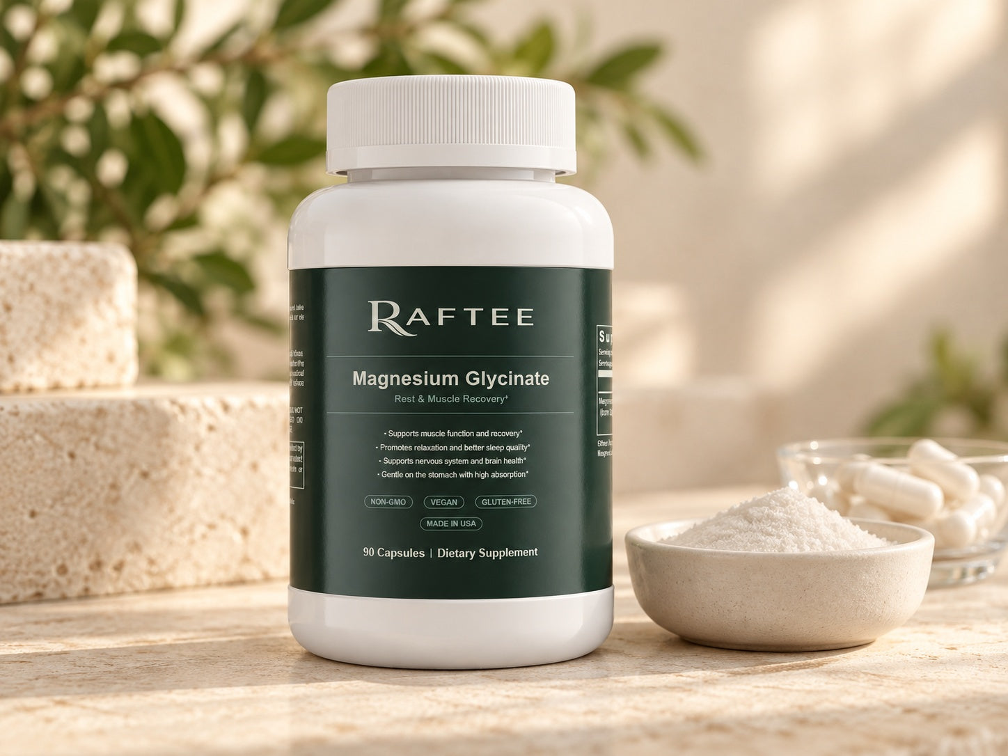 Raftee Magnesium Glycinate PDP 2