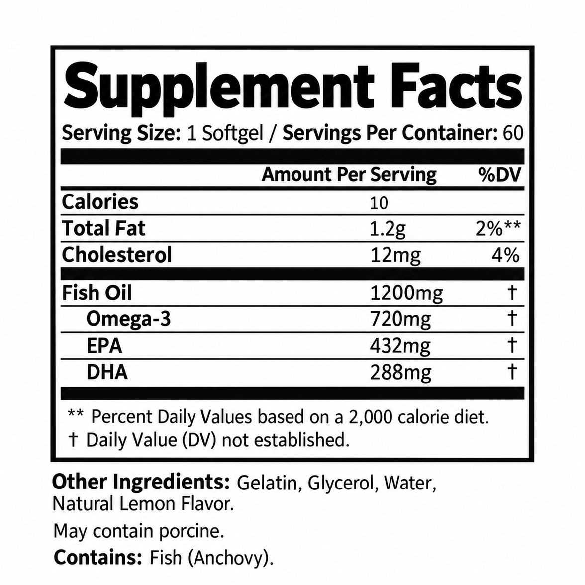 Raftee Omega-3 Fish Oil gallery 5