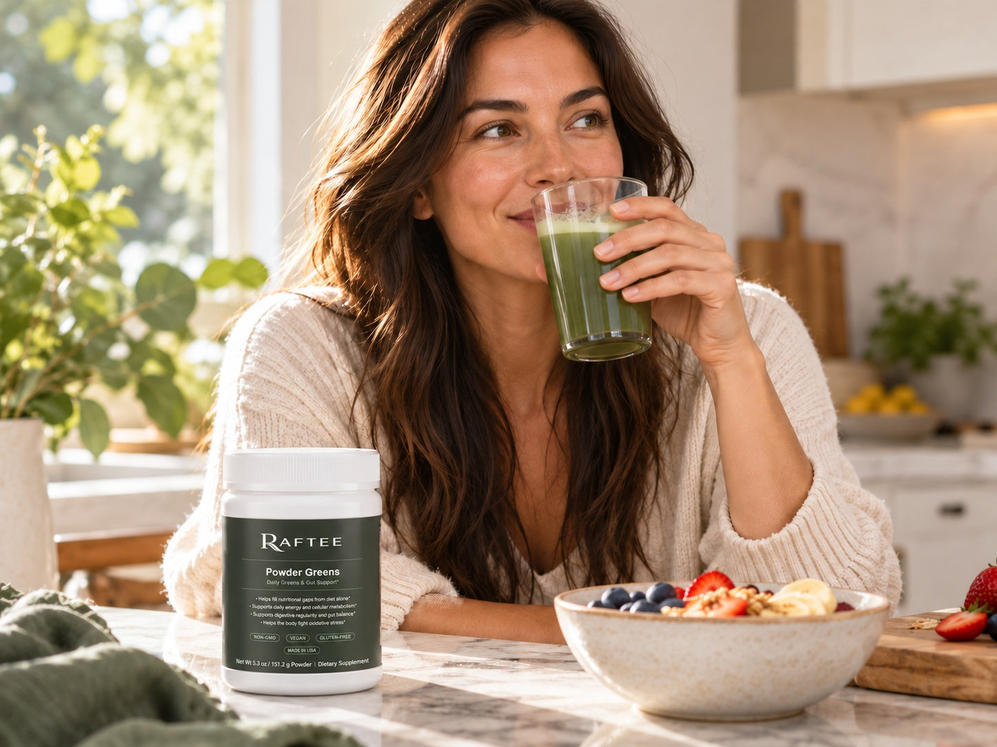 Raftee Powder Greens PDP 5