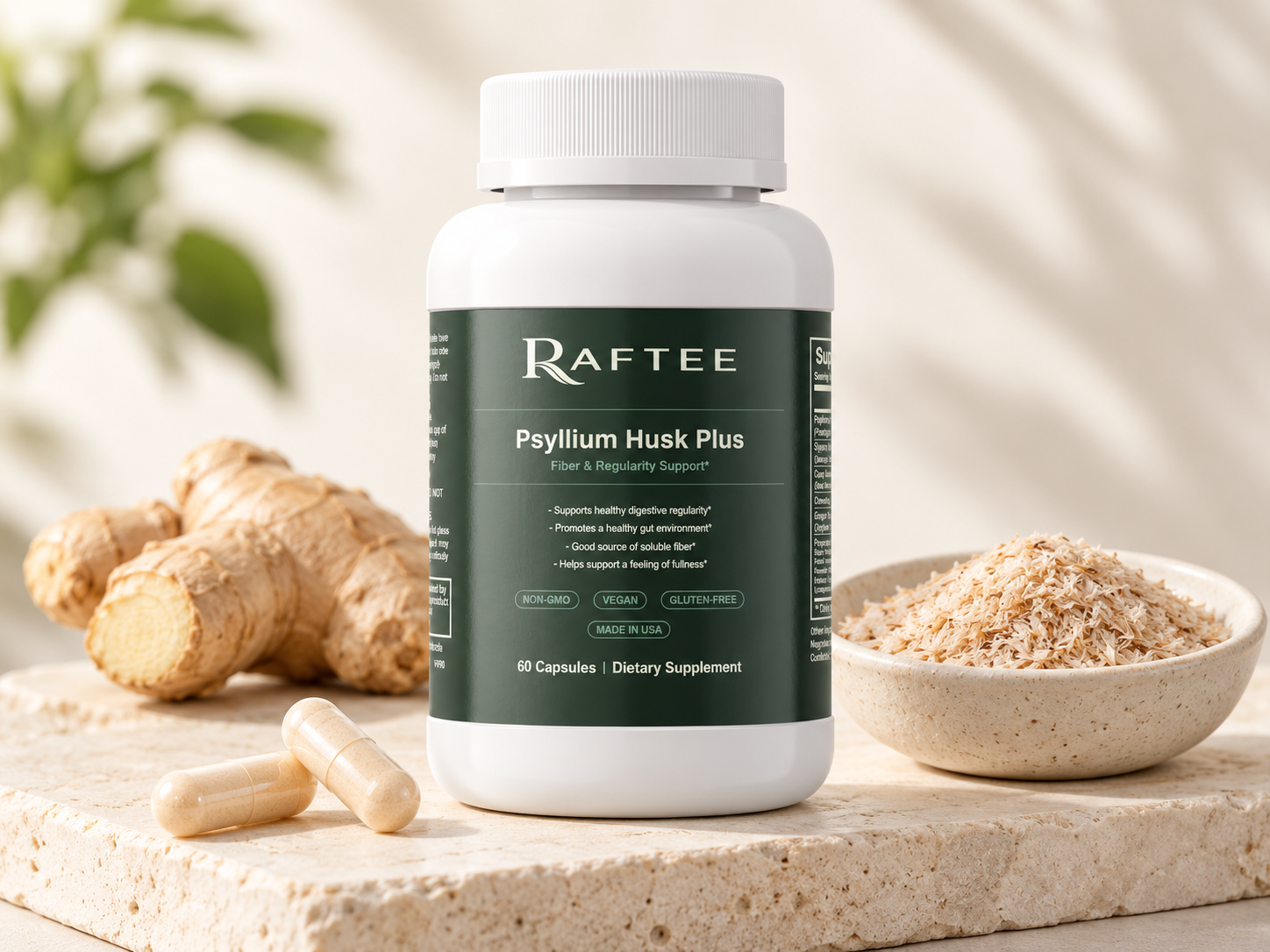 Raftee Psyllium Husk Plus PDP 1