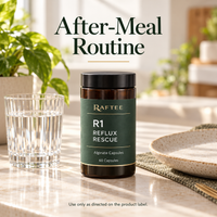 Raftee Rescue R1 after-meal routine