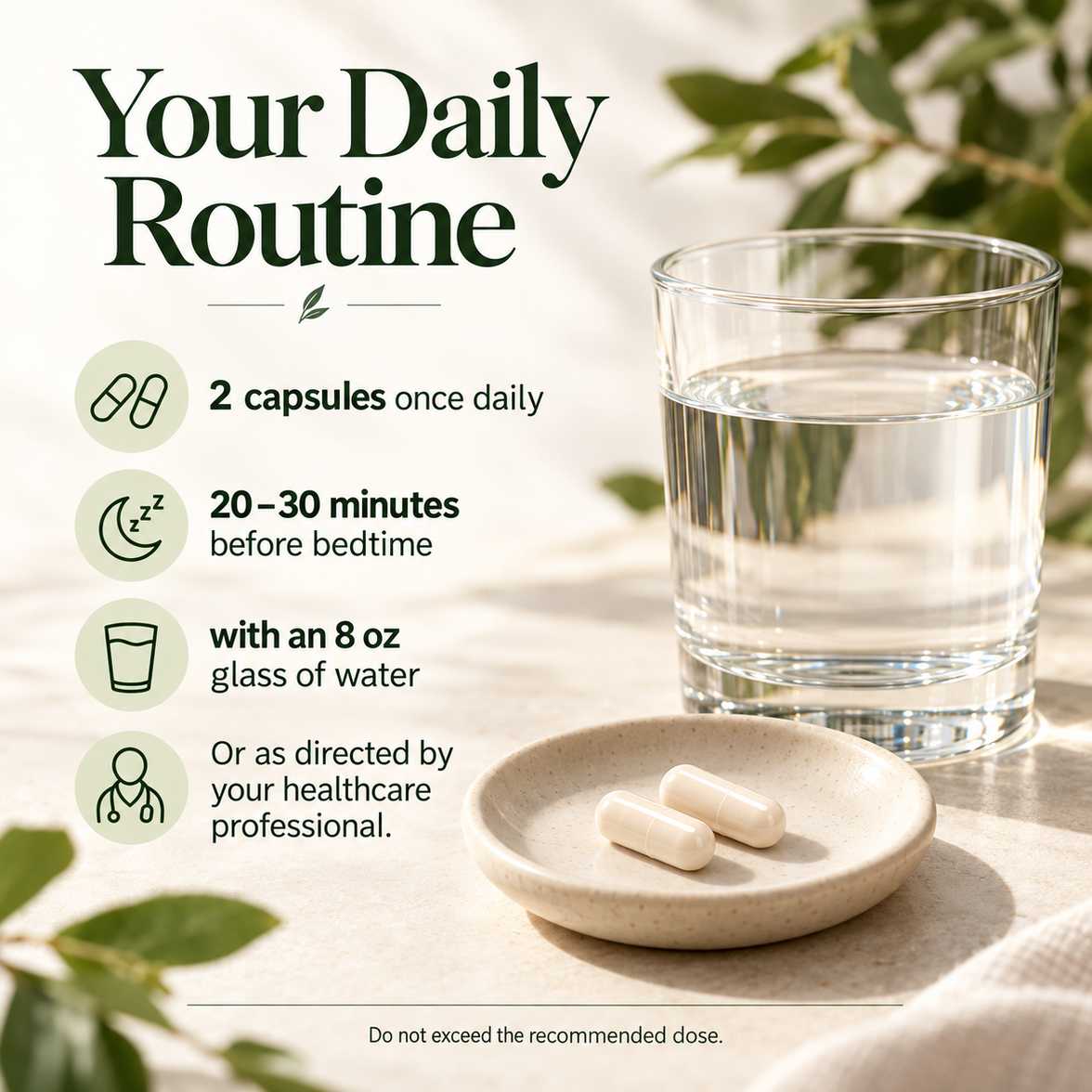 Raftee Sleep Formula how to use
