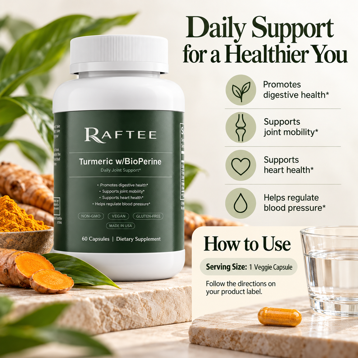 Raftee turmeric how to use