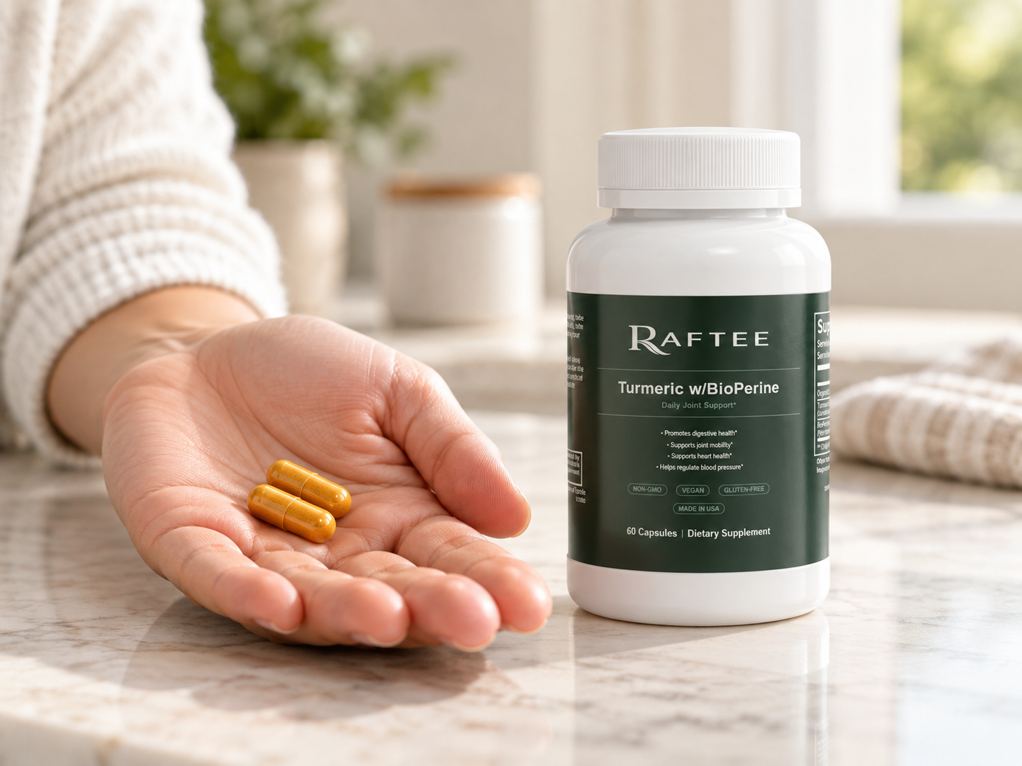Raftee Turmeric-BioPerine - how to use 1